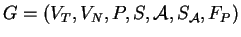 $ G = (V_T,V_N,P,S,{\cal
A},S_{\cal A},F_P)$
