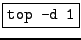 \fbox{\tt delete [] d;}