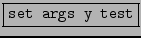 \fbox{\tt valgrind -q ./pointerbug y test}