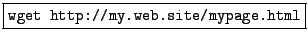 \fbox{\tt ./vurldriver http://kelen.polytechnique.fr}