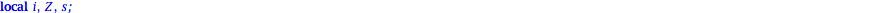 test := proc (n) local i, Z, s; s := 0; for i to n do Z := choix(10, 100)[2]; if casser(chiffrement([1, 1, 1, 0, 1, 1, 0, 1, 1, 1], Z), Z) <> 'rien' then s := s+1 end if end do; return s end proc