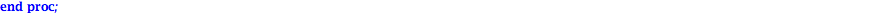 test := proc (n) local i, Z, s; s := 0; for i to n do Z := choix(10, 100)[2]; if casser(chiffrement([1, 1, 1, 0, 1, 1, 0, 1, 1, 1], Z), Z) <> 'rien' then s := s+1 end if end do; return s end proc