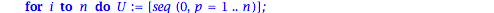 GramSchmidt := proc (M) local i, j, n, N, T, U; n := nops(M); N := []; T := []; for i to n do U := [seq(0, p = 1 .. n)]; for j to i-1 do U[j] := prod(M[i], N[j])/prod(N[j], N[j]) end do; U[i] := 1; T ...