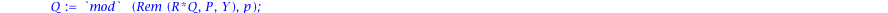 WiedemannCF := proc (A, b, p, P) local n, B, d, R, U, Q; n := linalg:-linalg(A); d := 0; B := b; Q := 1; while linalg:-linalg(B) <> 0 do U := vecteuraleaCF(n, p, P); R := generateurCF([seq(`mod`(Rem(e...