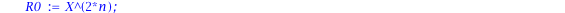 generateurCF := proc (s, p, P) local R, R0, R1, Rpartiel, Q, Qpartiel, V, V0, V1, n; n := 1/2*nops(s); R0 := X^(2*n); R1 := add(s[i]*X^(2*n-i), i = 1 .. 2*n); V0 := 0; V1 := 1; while n <= degree(R1, X...