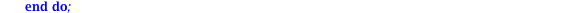 generateurCF := proc (s, p, P) local R, R0, R1, Rpartiel, Q, Qpartiel, V, V0, V1, n; n := 1/2*nops(s); R0 := X^(2*n); R1 := add(s[i]*X^(2*n-i), i = 1 .. 2*n); V0 := 0; V1 := 1; while n <= degree(R1, X...