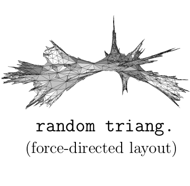 Random planar triangulation