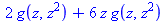 `+`(`*`(2, `*`(g(z, `*`(`^`(z, 2))))), `*`(6, `*`(z, `*`(g(z, `*`(`^`(z, 2)))))))