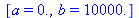 [a = 0., b = 10000.]