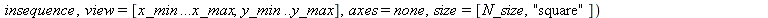 parametrage2 := proc (x, y, theta, psi, t, Views, epsilon, x_min, x_max, y_min, y_max, N_size) local i, curve; global param_display, car_display; car_display := param_display; curve := plot([x, y, t =...