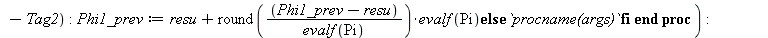 Phi1_prev := 0.; -1; Phi1 := arctan(diff(`+`(Y1, sin(Theta1)), t), diff(`+`(X1, cos(Theta1)), t)); -1; phi1 := subs([Tag1 = Phi1, Tag2 = Theta1], proc (t) local resu; global Phi1_prev; if type(t, nume...