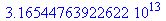 HFloat(3.1654476392262195e13)