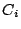 $C_{i}$