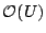 ${\cal O}(U)$