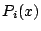 $P_{i}(x)$