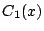 $C_{1}(x)$