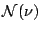 ${\cal N}(\nu)$