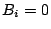 $B_{i}=0$