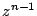 $z^{n-1}$