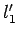 $l_{1}^{\prime}$