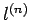 $l^{(n)}$