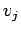 $v_{j}$