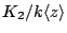 $K_{2}/k\langle z\rangle$