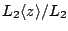 $L_{2}\langle z\rangle/L_{2}$
